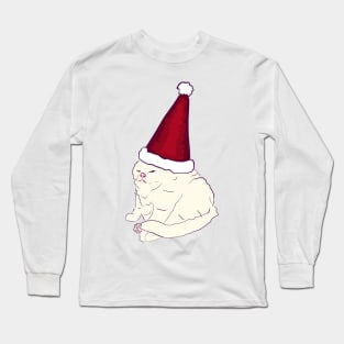 Santa Kitty Long Sleeve T-Shirt